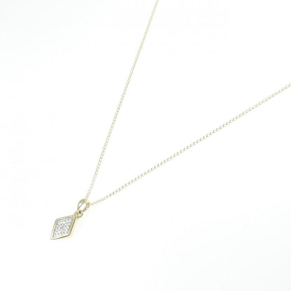 K10YG K10WG ダイヤモンド ネックレス