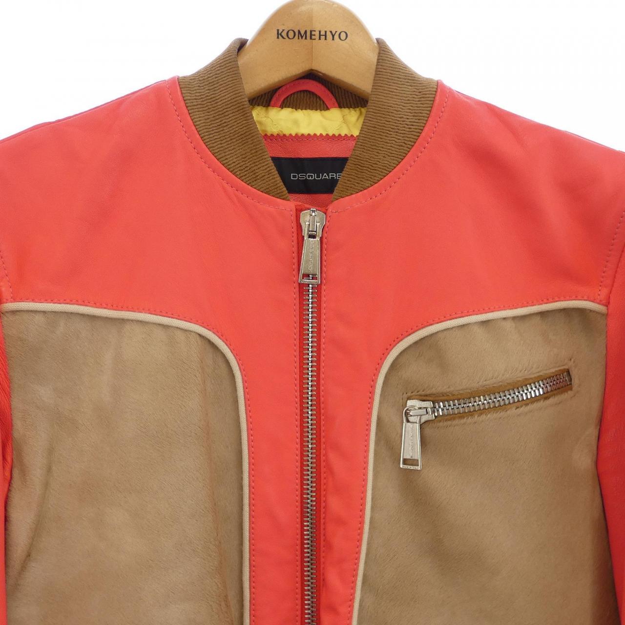 Dsquared2 S74AM0443 SX7817 レザー ジャケット