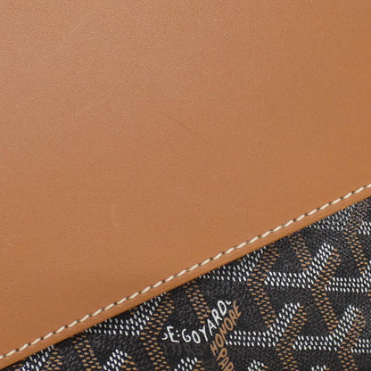 ゴヤール サンルイ コーティング キャンバス レザー バッグ