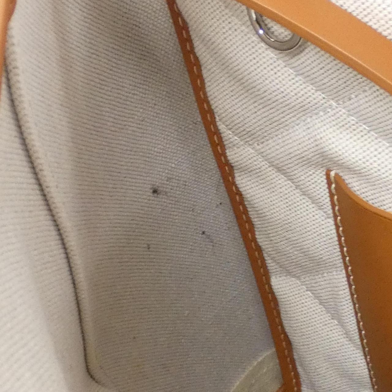 ゴヤール サンルイ コーティング キャンバス レザー バッグ