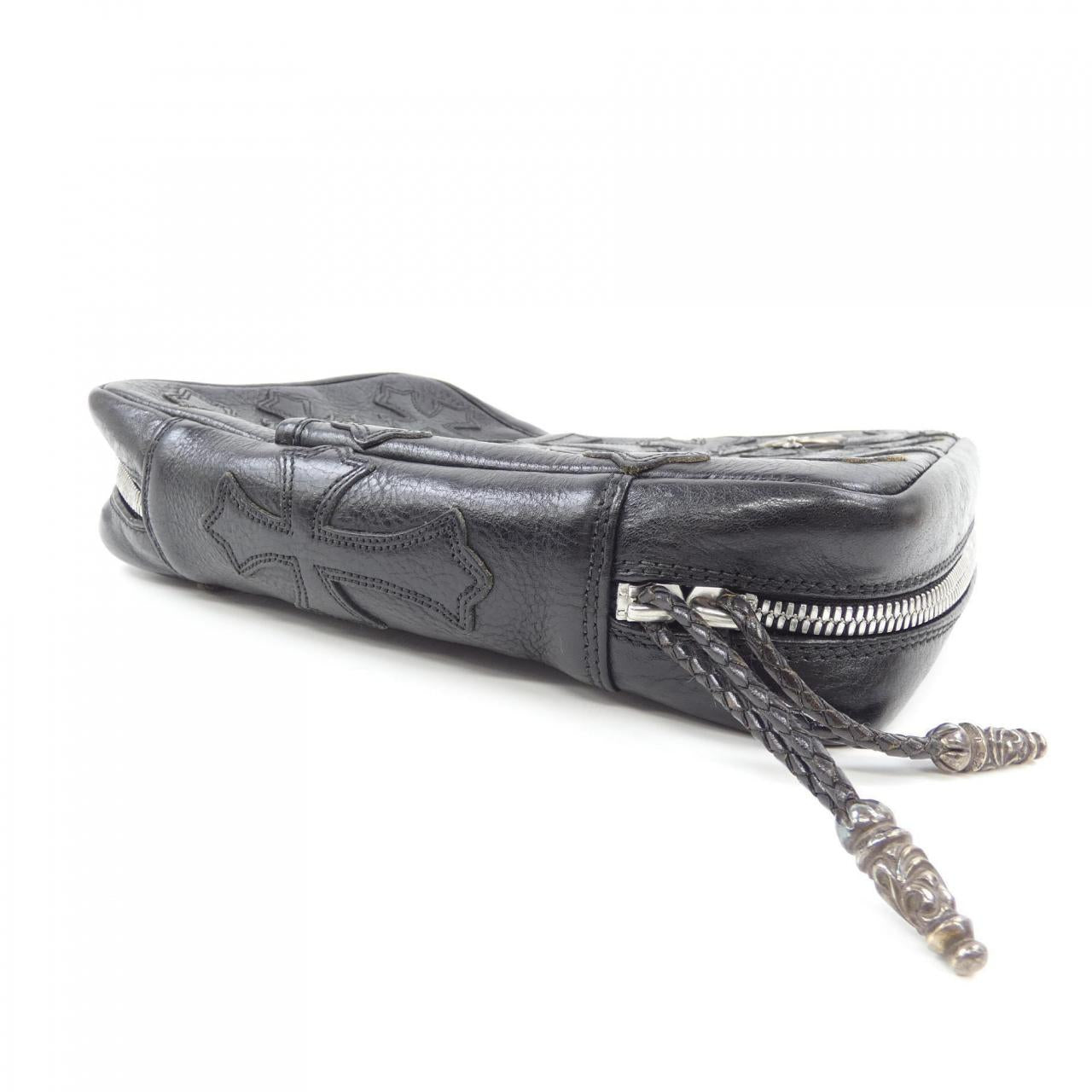 クロムハーツ EVERYDAY CARRY SM レザーショルダーバッグ