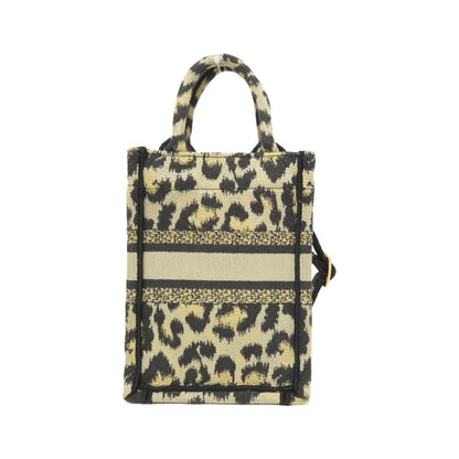 クリスチャン ディオール ブック トート キャンバス バッグ