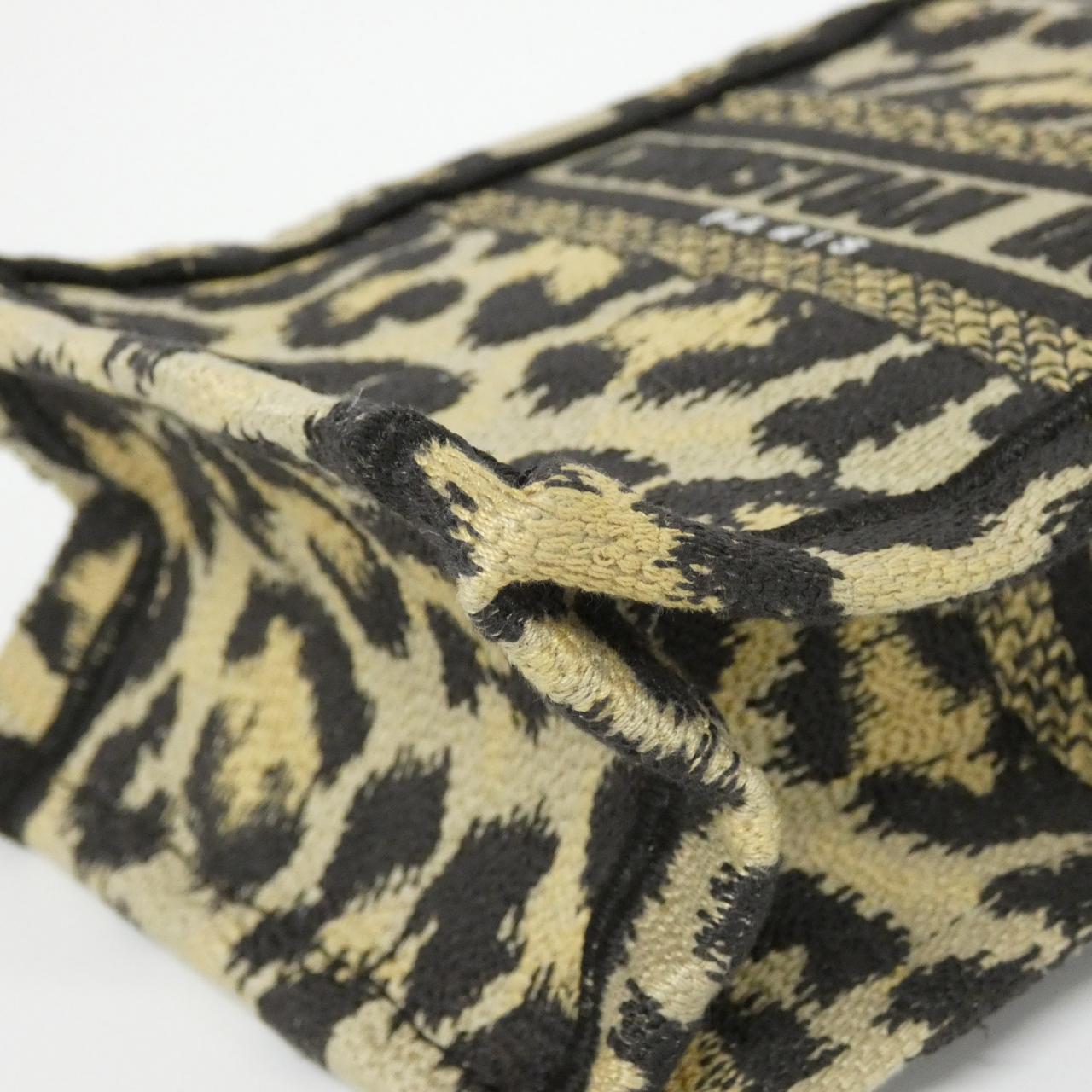 クリスチャン ディオール ブック トート キャンバス バッグ