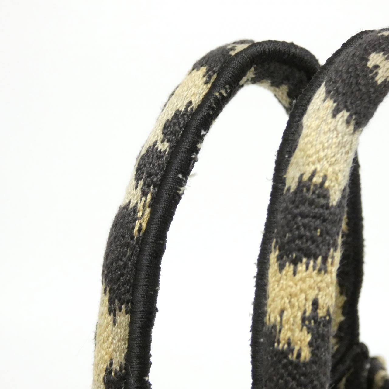 クリスチャン ディオール ブック トート キャンバス バッグ