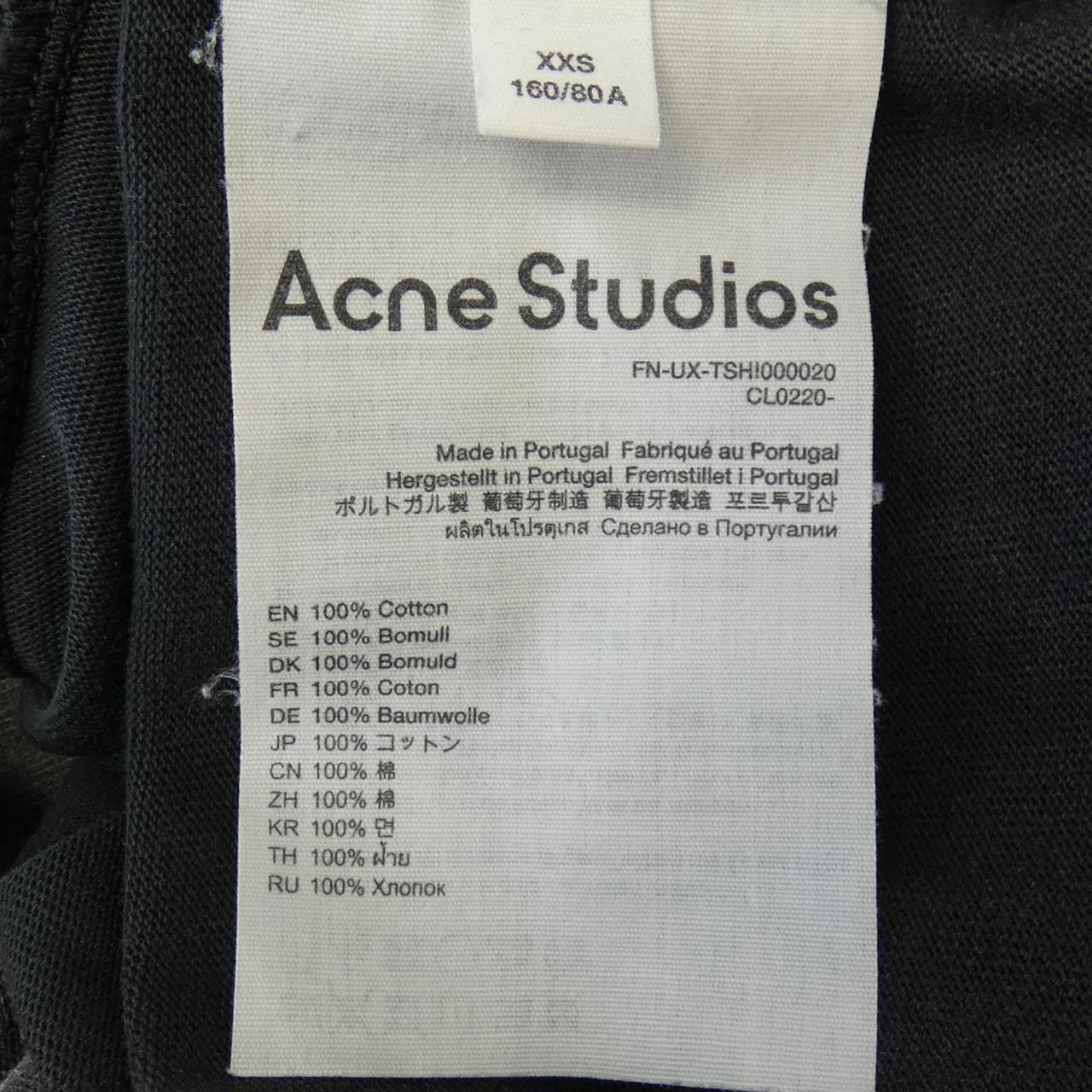 アクネストゥディオズ コットンTシャツ