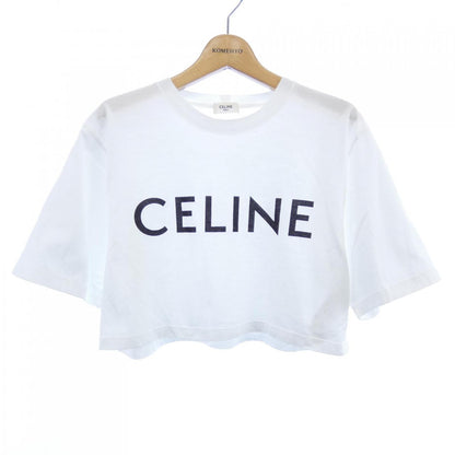セリーヌ CELINEプリント クロップドTシャツ Tシャツ