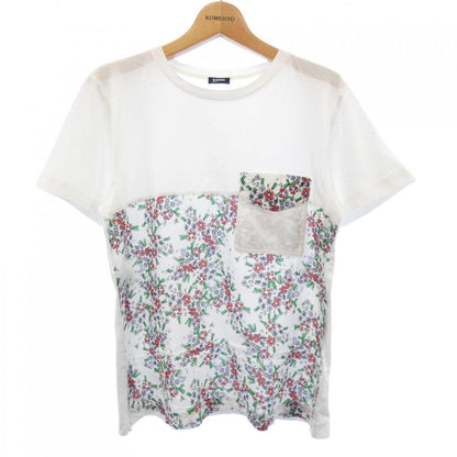 ジルサンダーネイビー コットンTシャツ