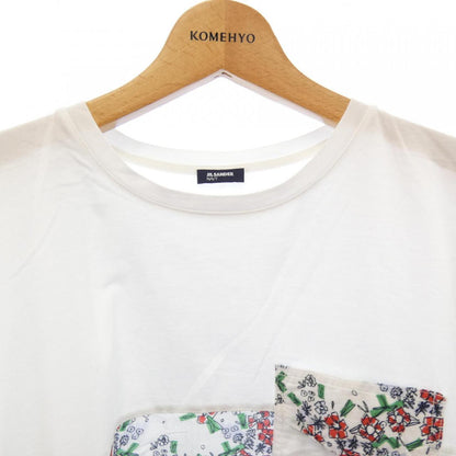 ジルサンダーネイビー コットンTシャツ