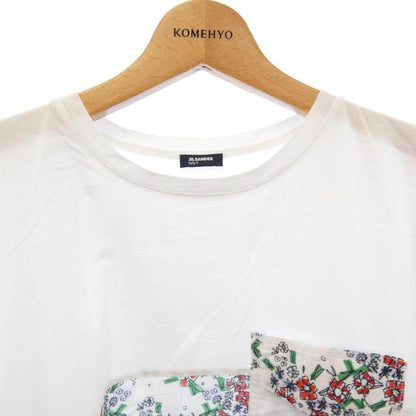 ジルサンダーネイビー コットンTシャツ