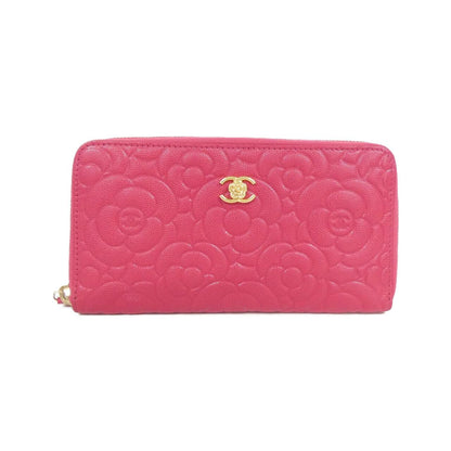 シャネル カーフィアスキン ロングウォレット