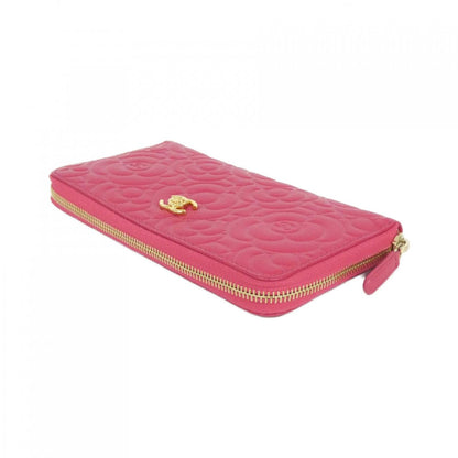 シャネル カーフィアスキン ロングウォレット