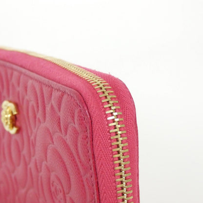 シャネル カーフィアスキン ロングウォレット