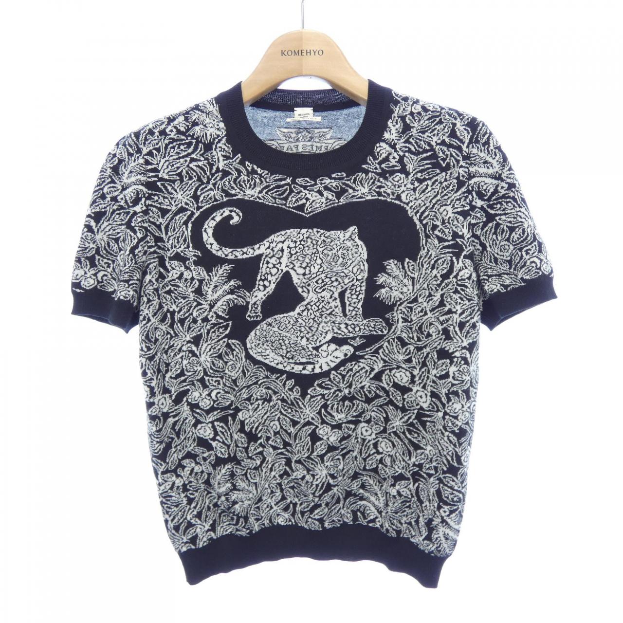 エルメス JUNGLE LOVE カシミヤ混ニット