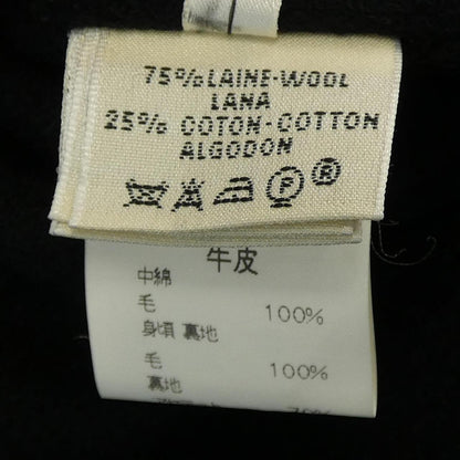 エルメス ウールコットンカシミヤコート40