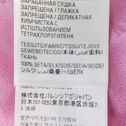 バレンシアガ シルクワンピース