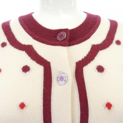 エルメス 2H2703D8 シルクカシミヤカーディガン40
