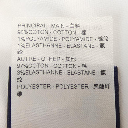 ルイヴィトン 刺繍入り 半袖 コットン ブレンド ポロシャツ
