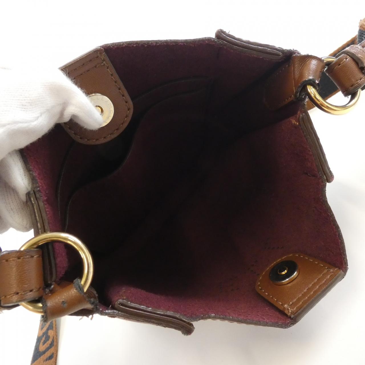 ステラマッカートニー ポリウレタン PET ショルダーバッグ