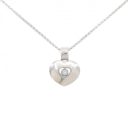 ショパール 750 ホワイト ゴールド ダイヤモンド ネックレス