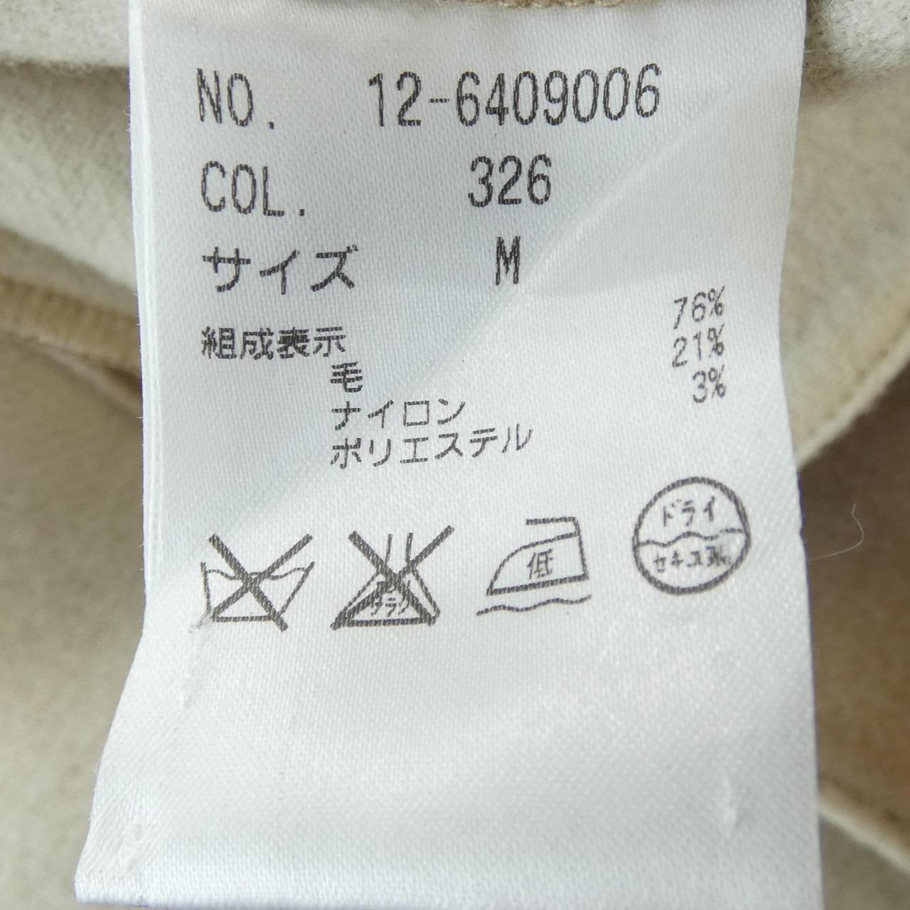 プラステ ウールブレンドコート