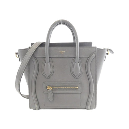 セリーヌ ラゲージ ナノ ショッパー カーフスキン バッグ