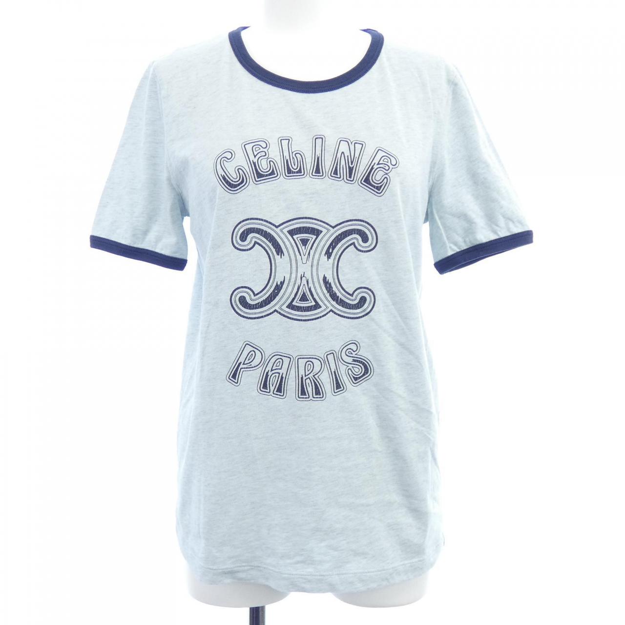 セリーヌ Tシャツ コットンTシャツ