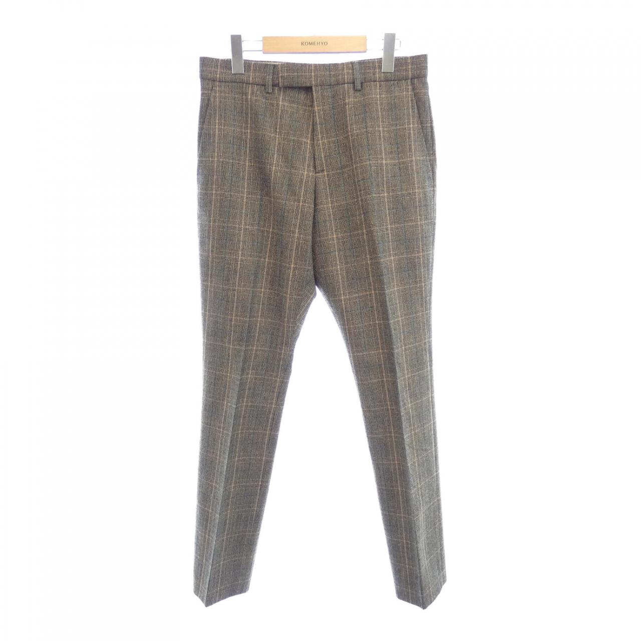 グッチ チェックパンツ
