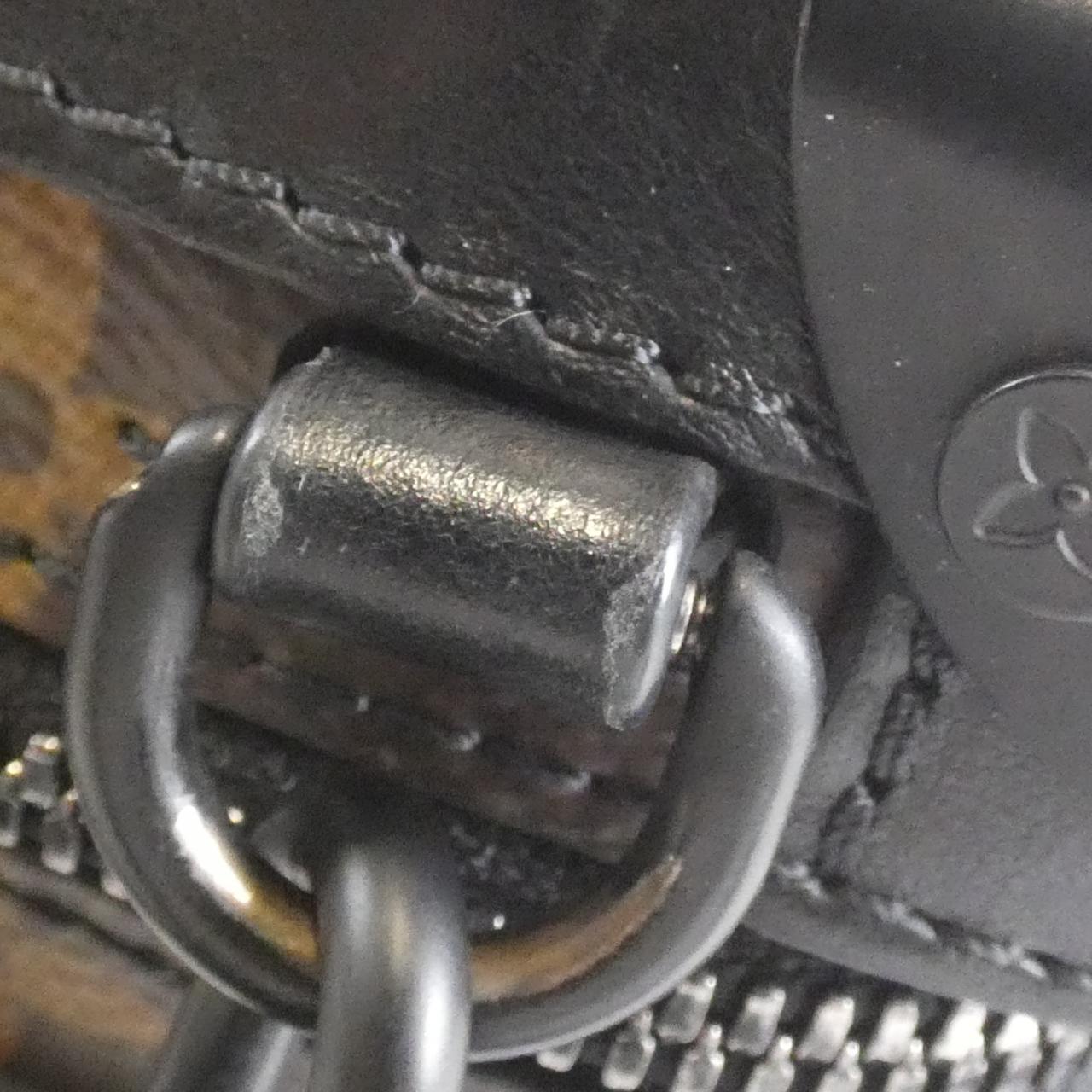 ルイヴィトン モノグラムタフタージュ ヴァーティカルソフトトランク ショルダーバッグ