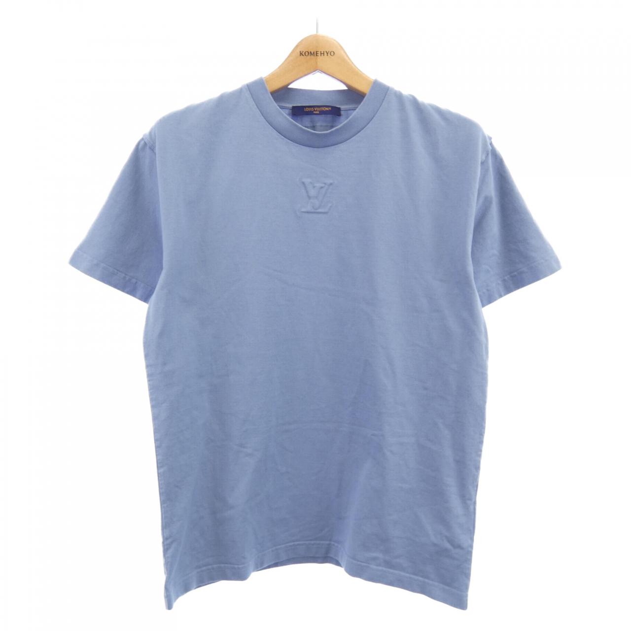 ルイヴィトン エンボスLVコットンTシャツ コットンTシャツ