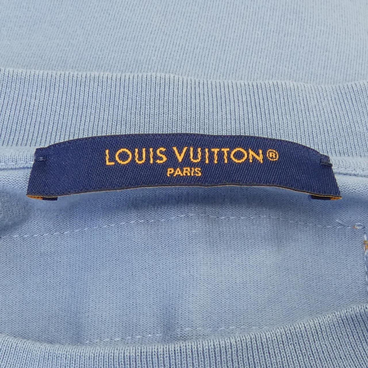 ルイヴィトン エンボスLVコットンTシャツ コットンTシャツ