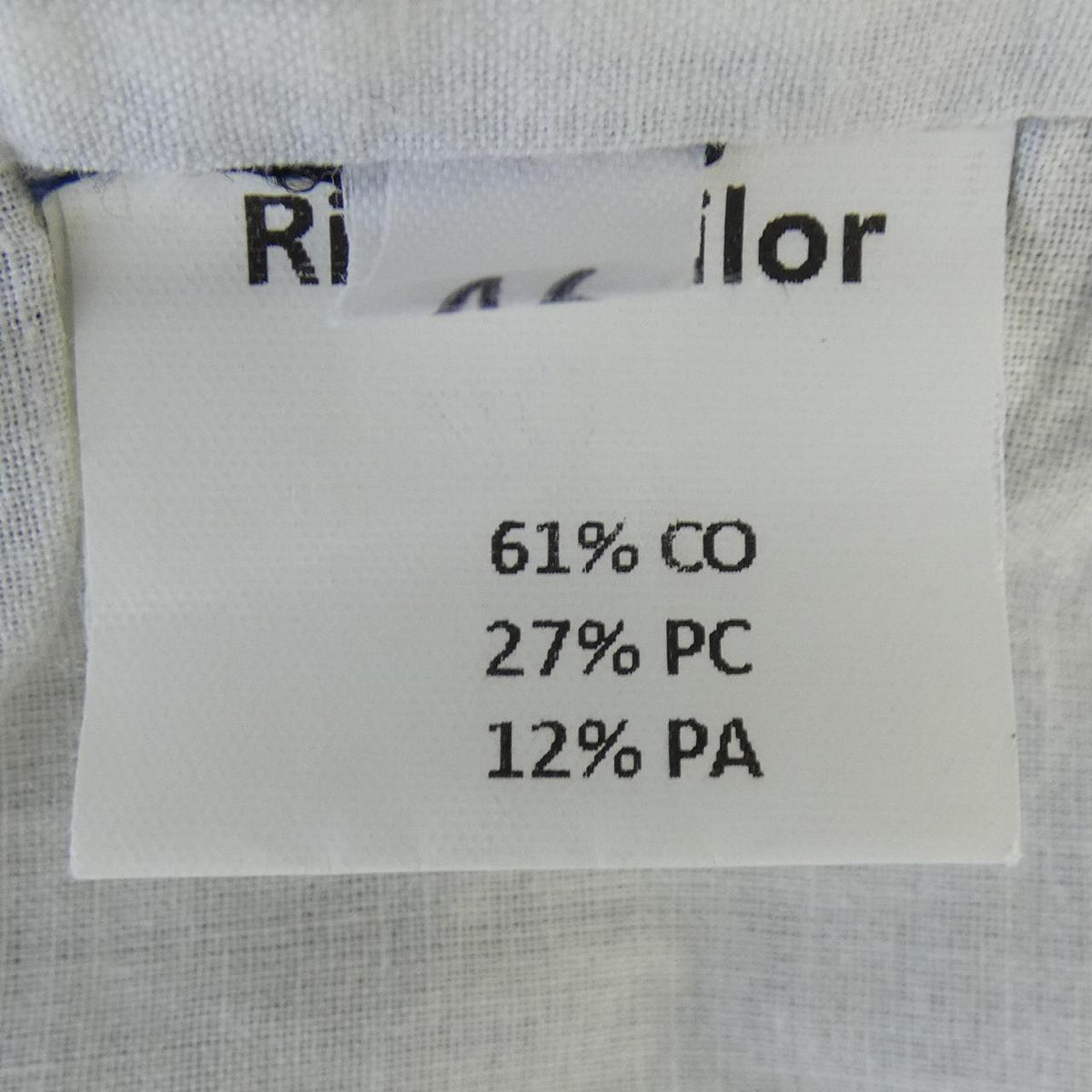 MR.RICK TAILOR ベスト
