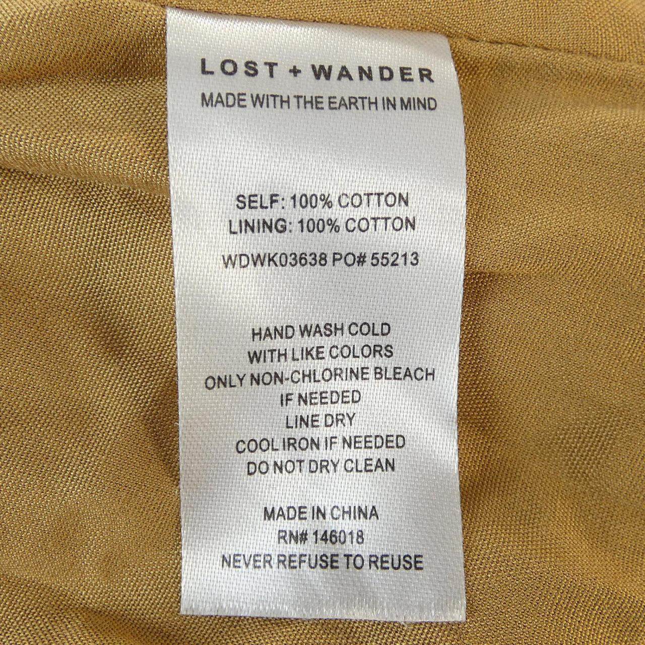 LOST+WANDER ワンピース