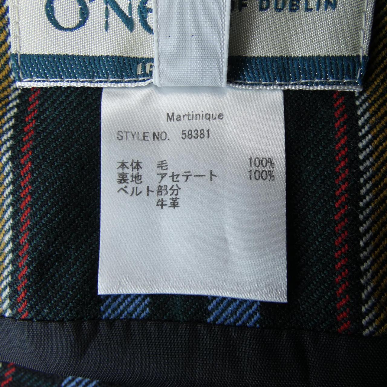 オニール チェックスカート