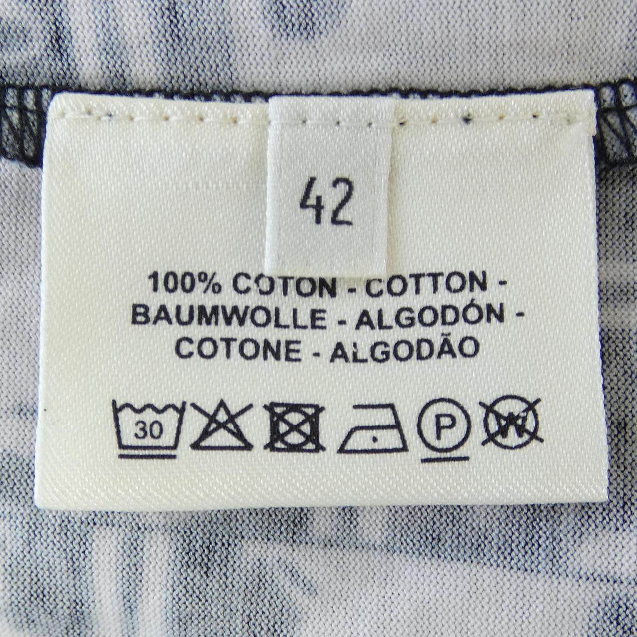 エルメス BRIDES DE GALA DESORDRE コットンTシャツ