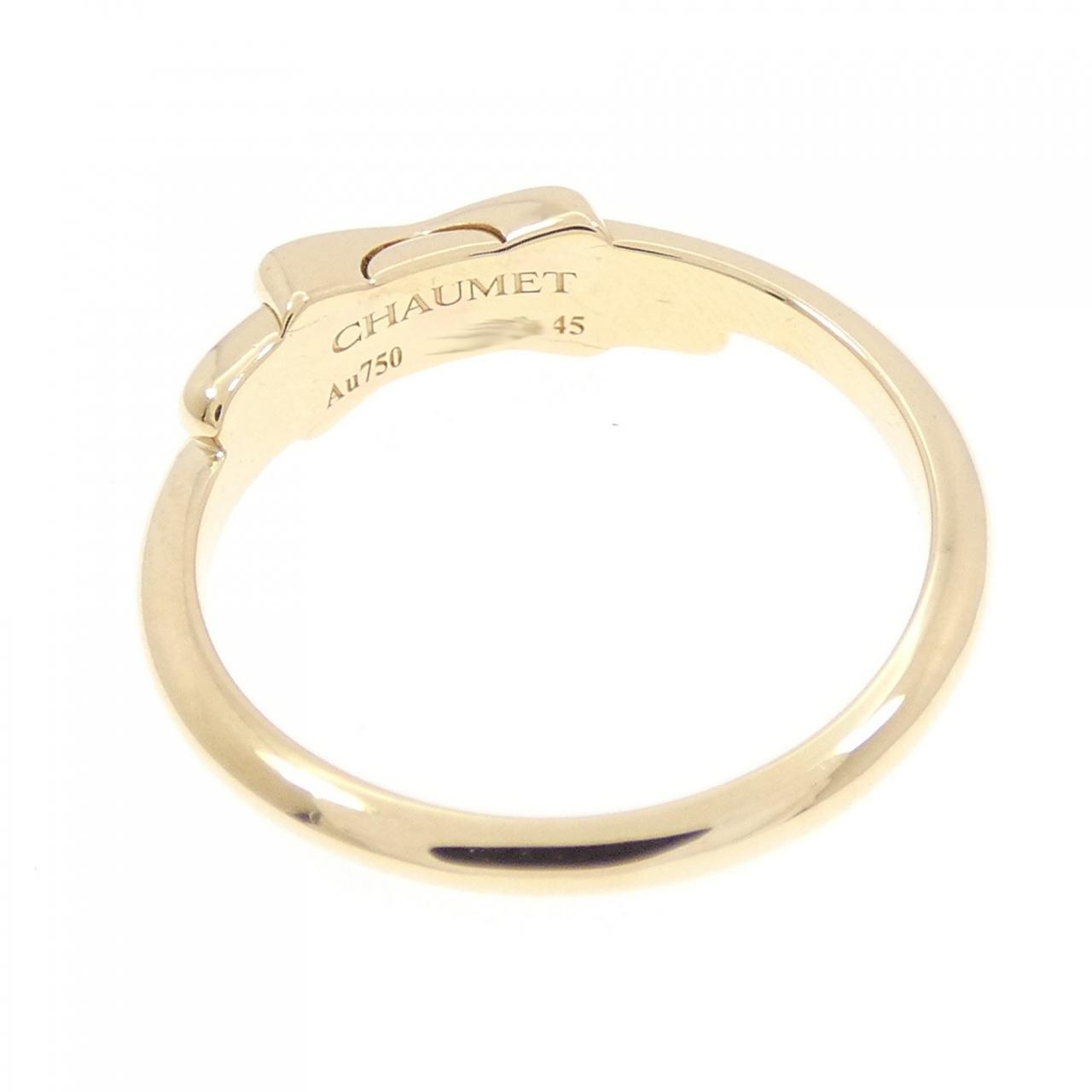 ショーメ リアン エクストラ エクストラ スモール Au750 ダイヤモンド リング サイズ 5