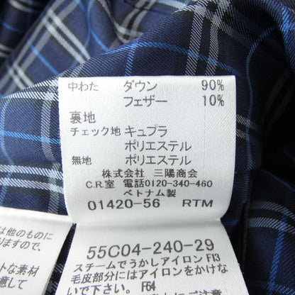 ブルーレーベルクレストブリッジ ダウンコート