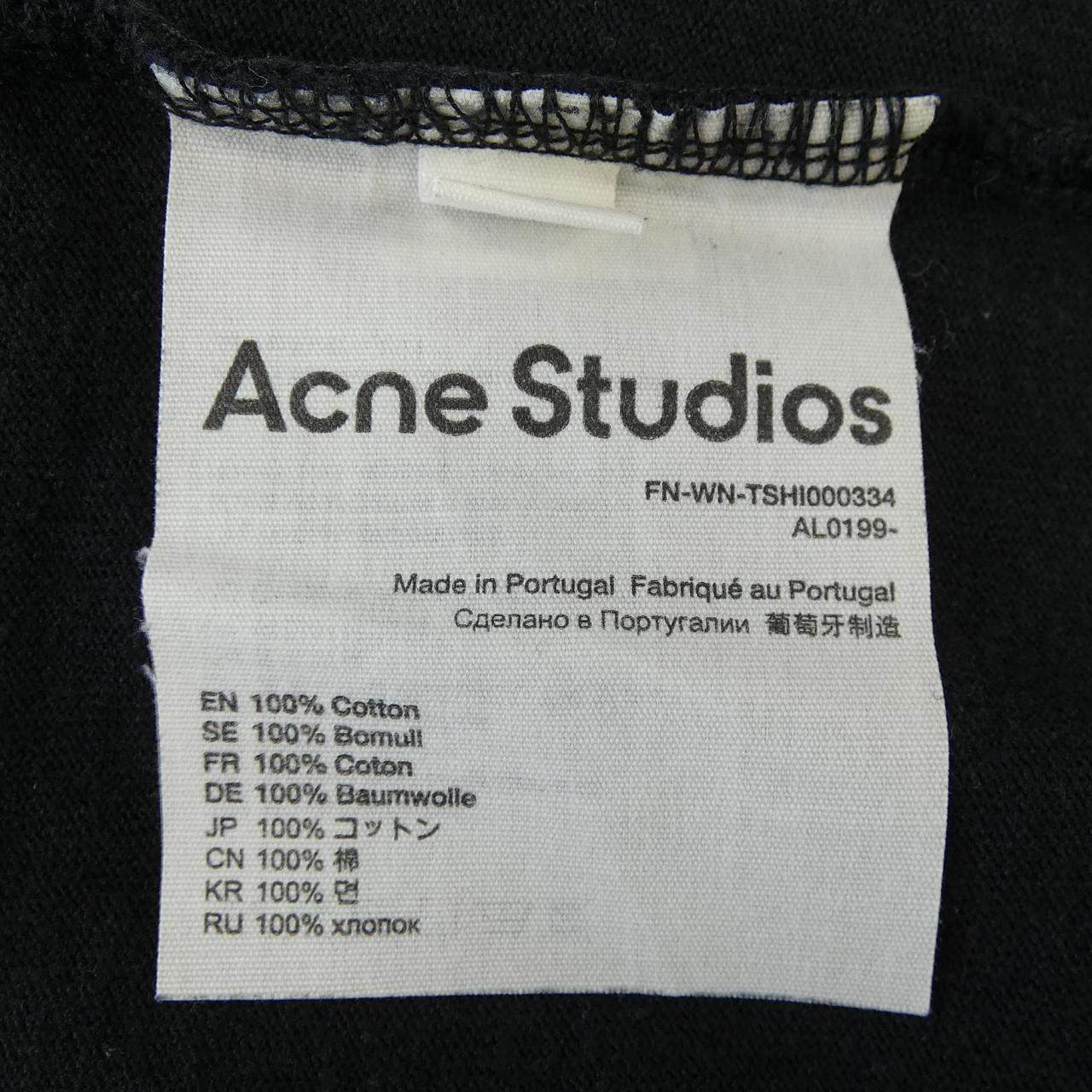 アクネストゥディオズ コットンTシャツ
