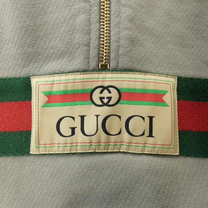 グッチ ウェブ & GUCCI ラベル スウェットシャツ フーディー