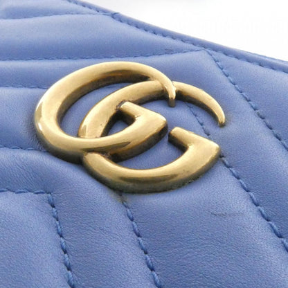 グッチ GGマーモント レザー ショルダーバッグ
