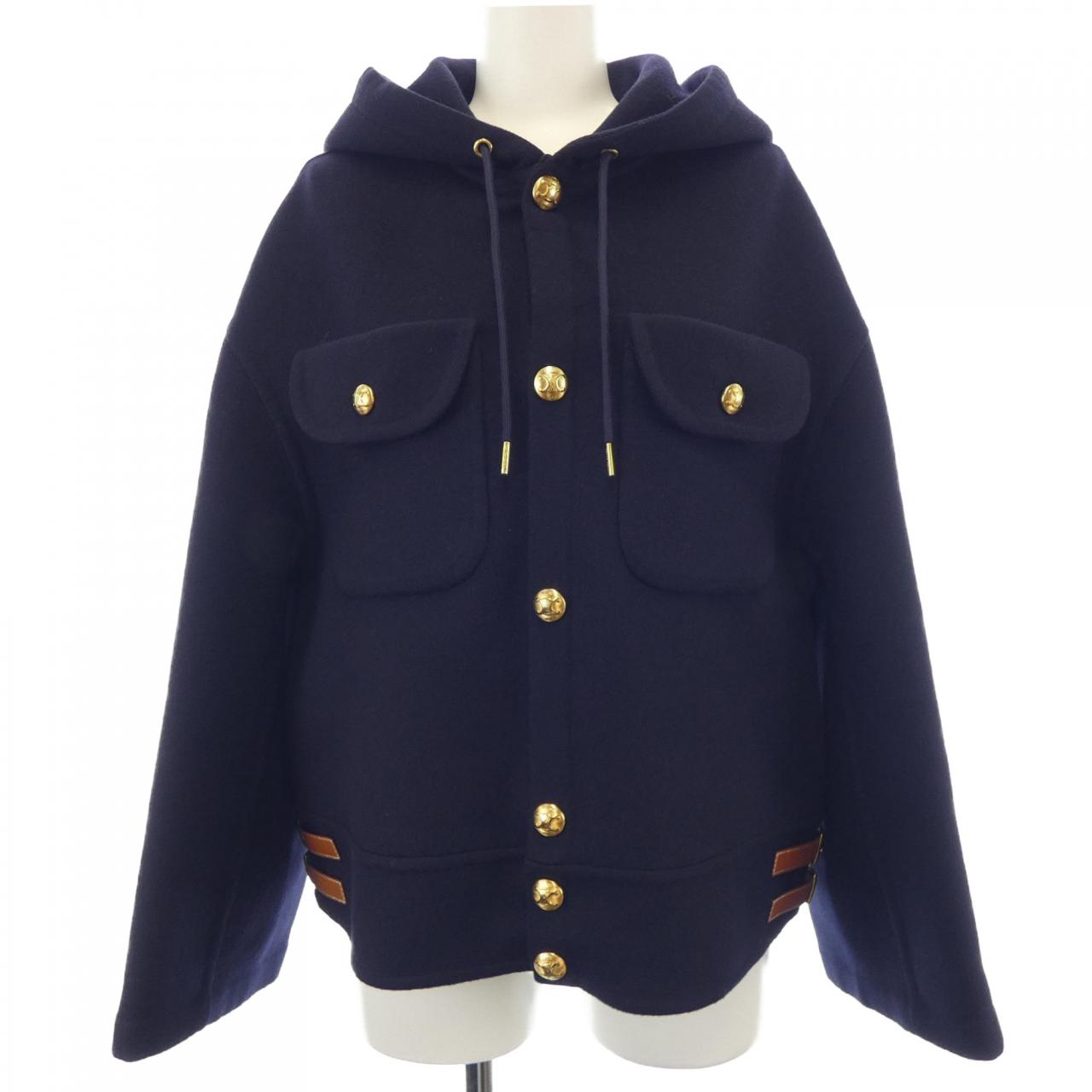 セリーヌ トリオンフ カシミヤ100% ジャケット