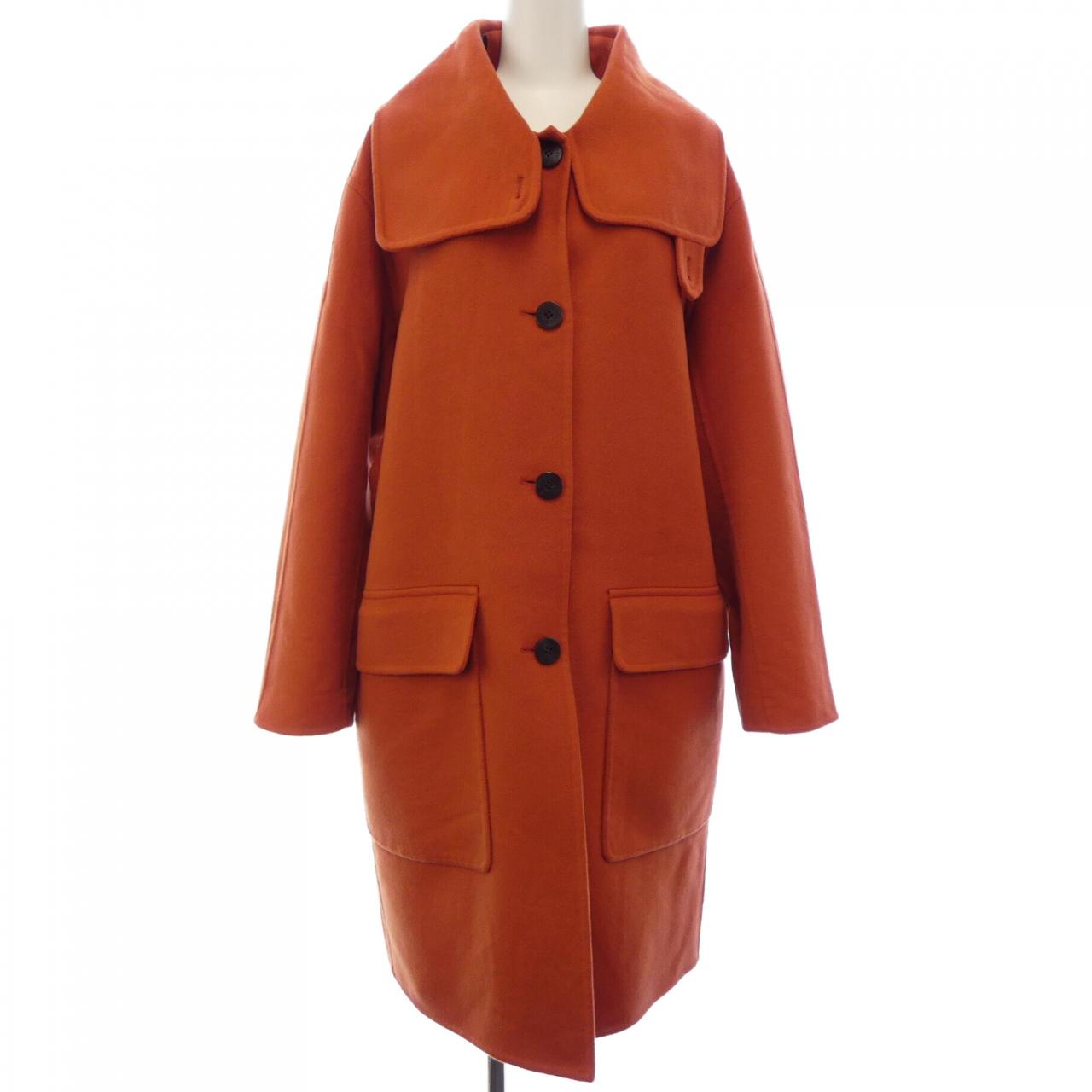 エルメス カシミヤコート36