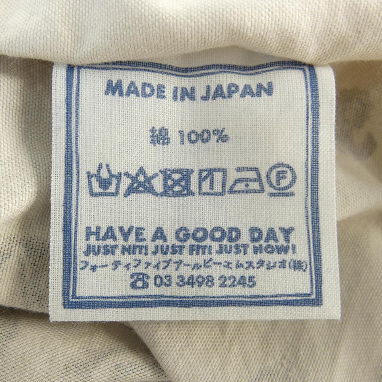 フォーティーファイブアールピーエム コットンシャツ