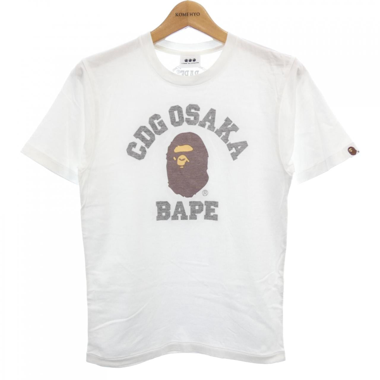 アベイシングエイプ COMME des GARCONS コットンTシャツ