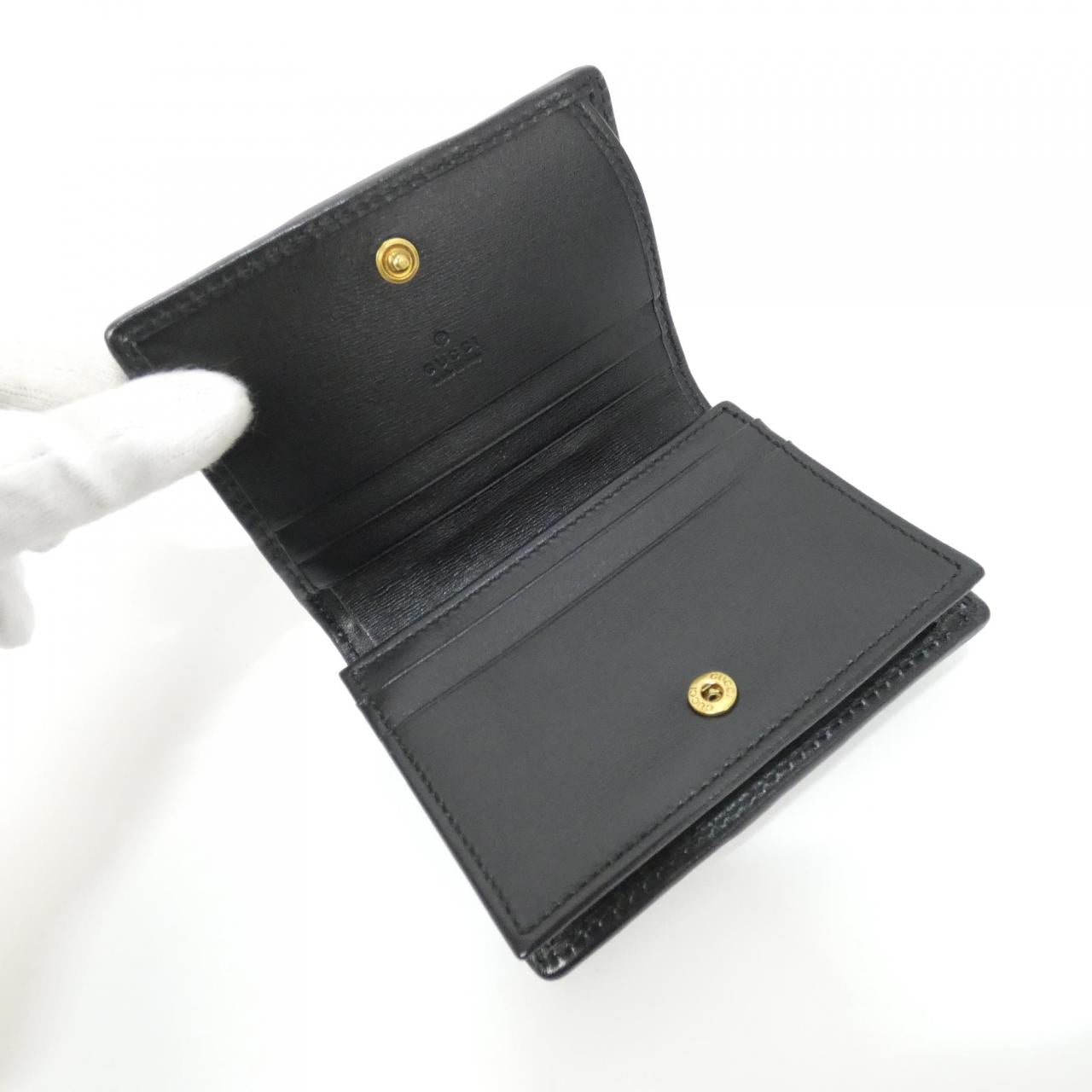 グッチ レザーウォレット