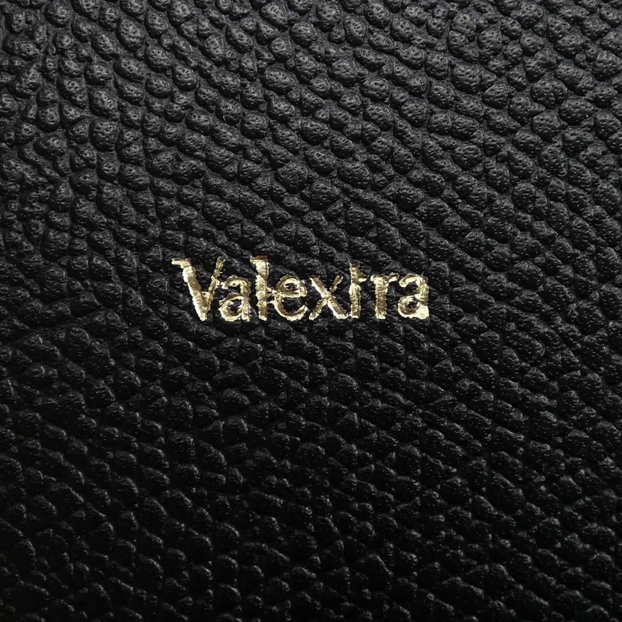 Valextra リニア ファブリック カーフスキン キャンバス トートバッグ
