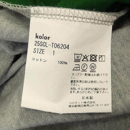 カラー コットンTシャツ