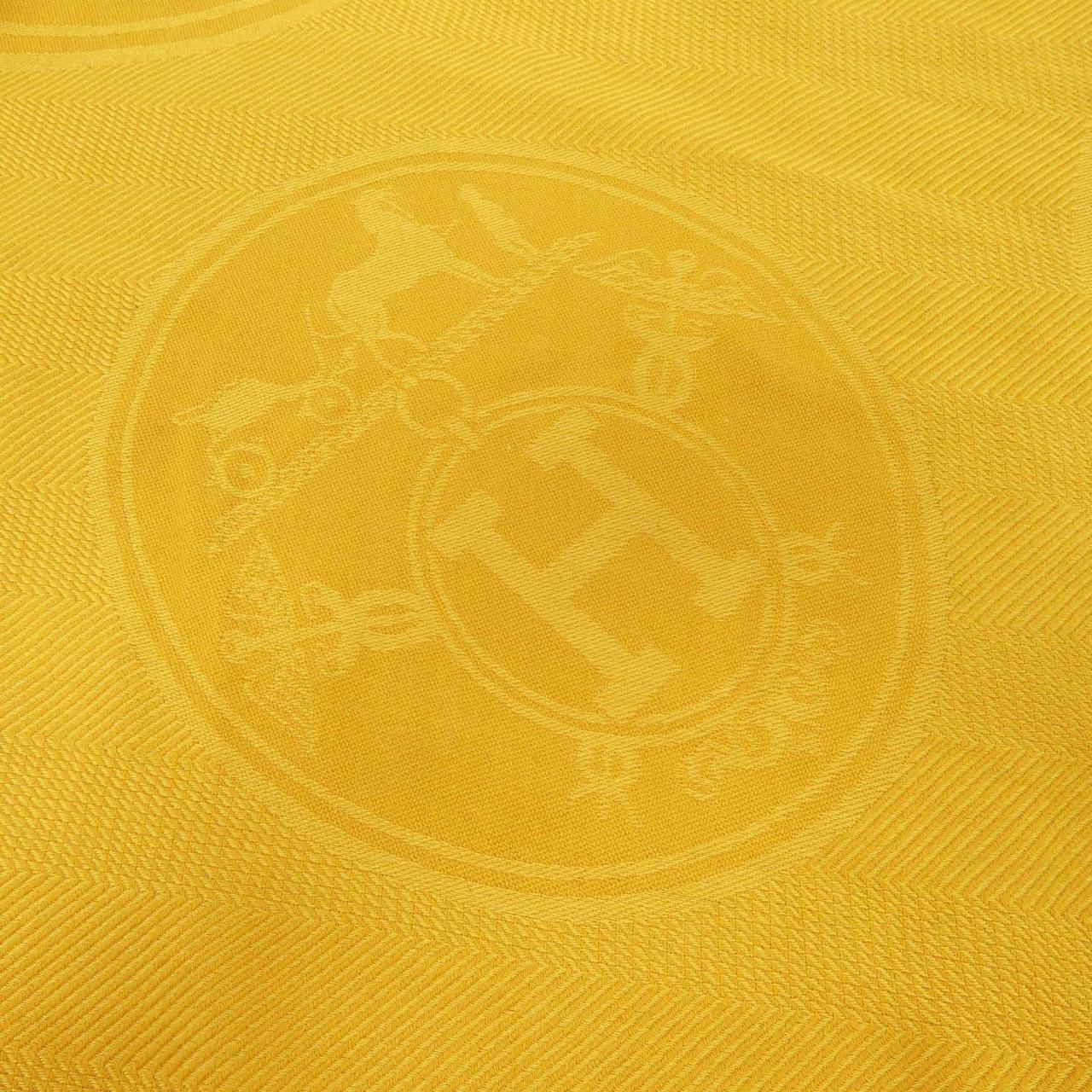 エルメス NEW LIBRIS カシミヤシルクショール