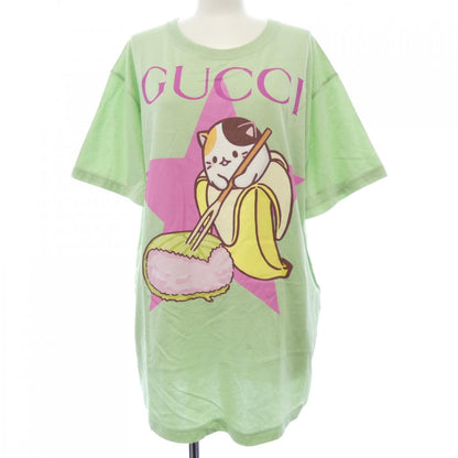 グッチ ばなにゃ コットンTシャツ