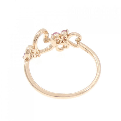 Samantha Tiara K10 ピンク ゴールド サファイア リング