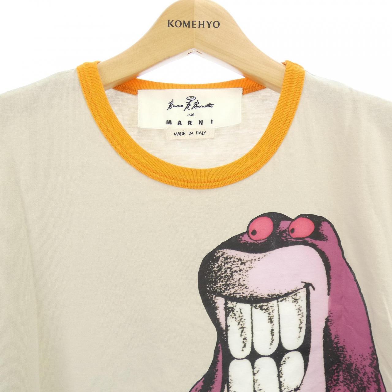 マルニ HUMU0104P0 コットンTシャツ